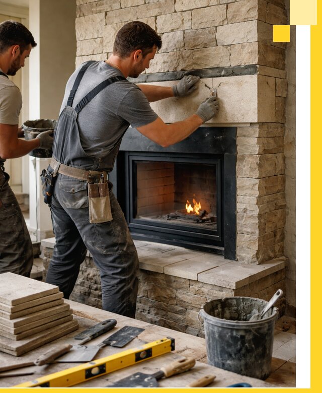 Проектирование и установка открытых каминов в Гукове