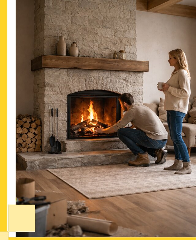 Камины для загородного дома в Гукове от 359310 р., ЭриданГкв