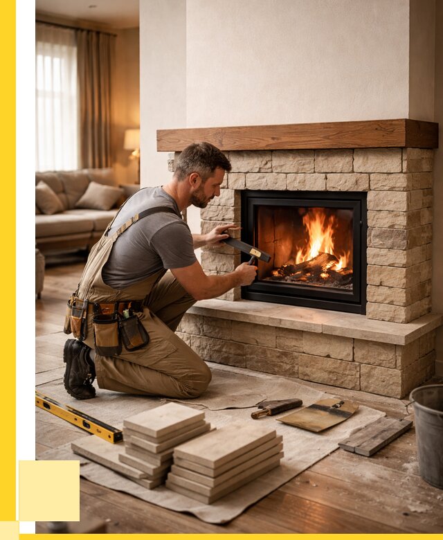 Строительство каминов в Гукове от 153990 р., ЭриданГкв - под ключ