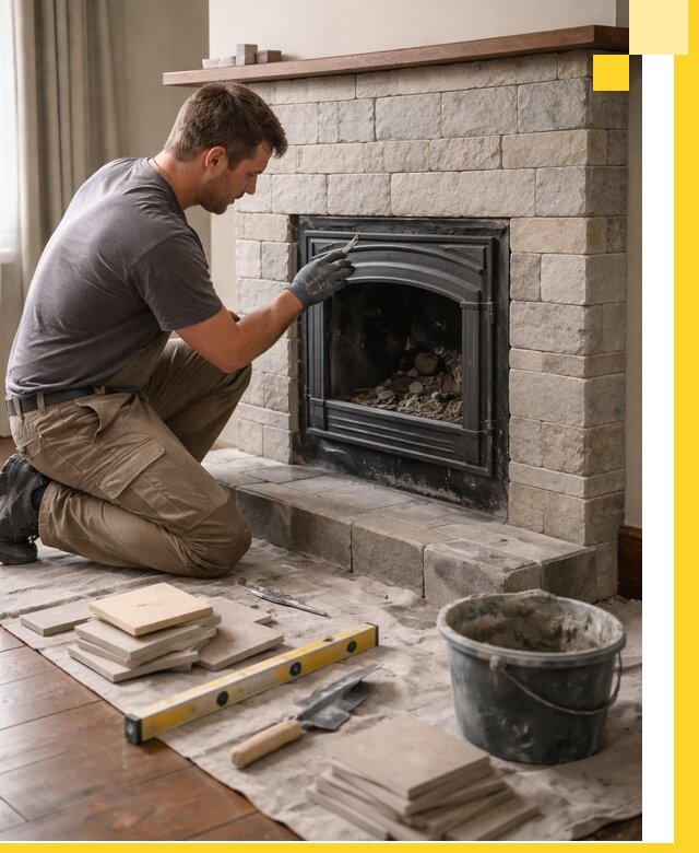 Профессиональный ремонт каминов в Гукове восстановление и сервис