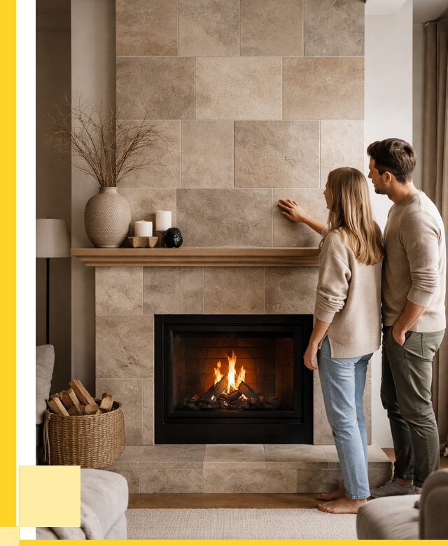 Облицовка каминов керамогранитом в Гукове от 4620 р. | ЭриданГкв