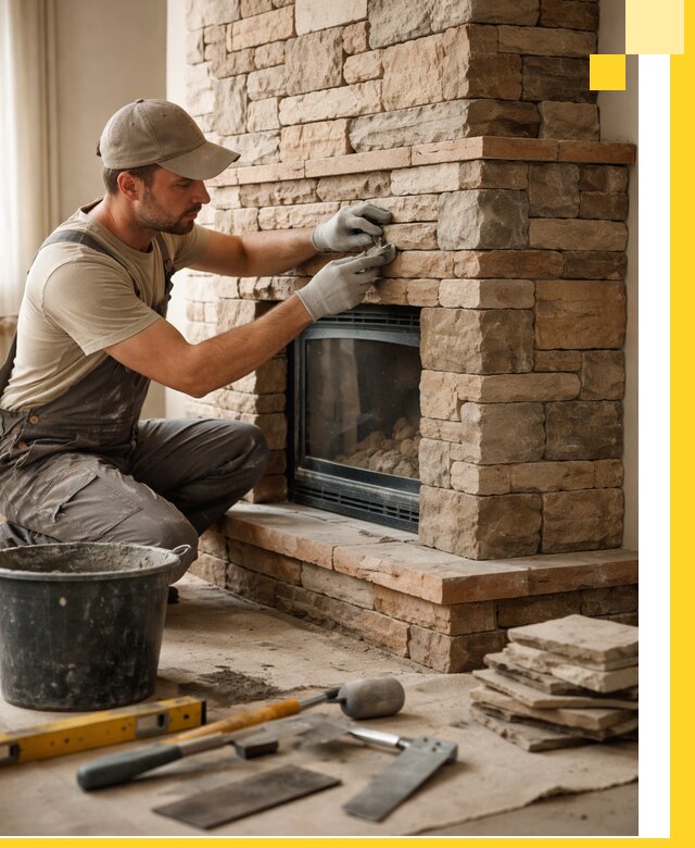 Проектирование и установка печей-каминов под ключ в Гукове