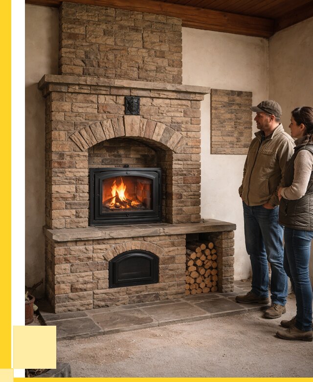 Кирпичная печь под ключ в Гукове от 153990 р. | ЭриданГкв