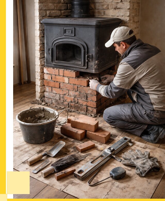 Ремонт печей в Гукове от 12319 р., услуги печника ЭриданГкв