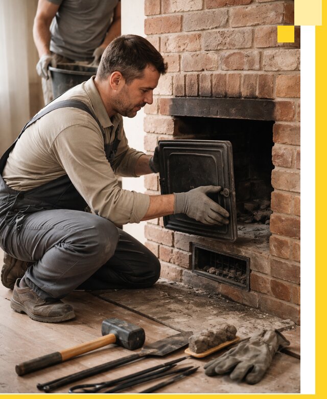 Ремонт печей в Гукове с гарантией качества и безопасности