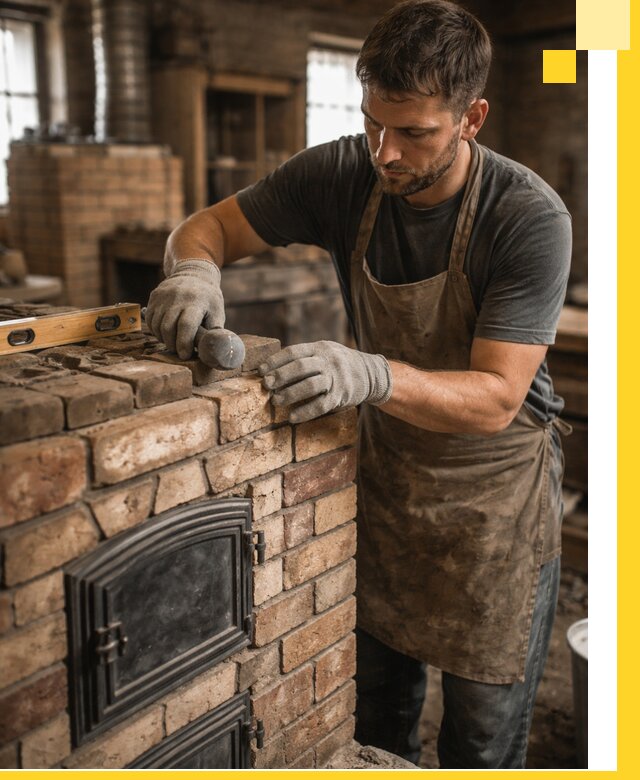 Изготовление печей на заказ в Гукове с проектом и монтажом