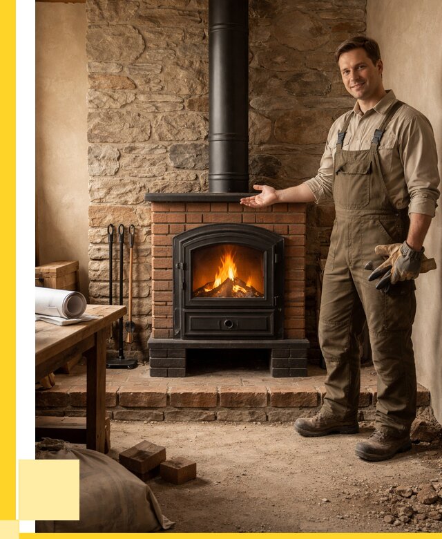 Печи отопительные из кирпича в Гукове от 82128 р., ЭриданГкв