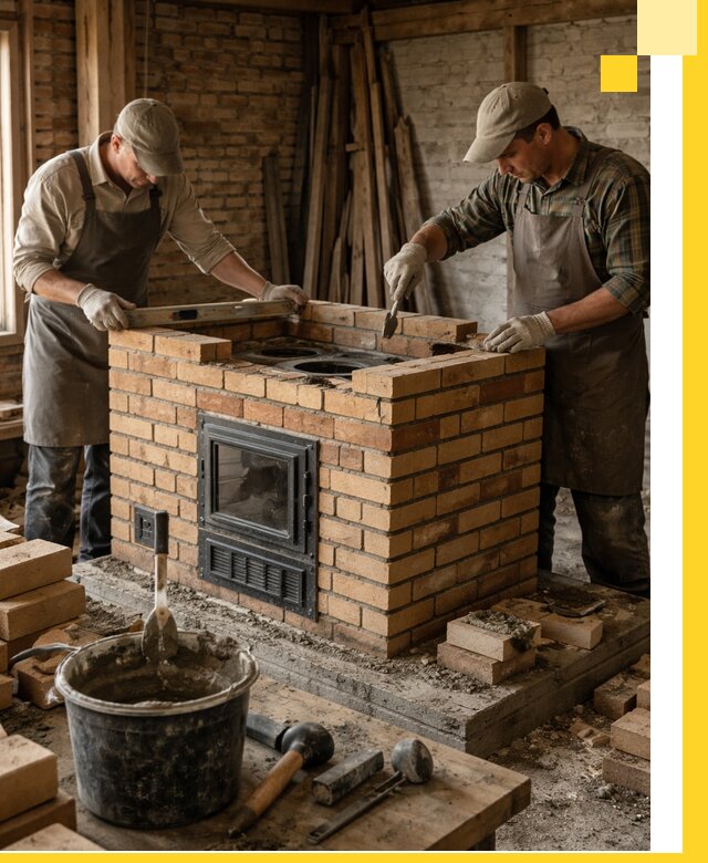 Изготовление и установка варочных печей под ключ в Гукове