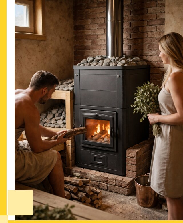 Кирпичная печь для бани на заказ в Гукове от 56463 р. | ЭриданГкв