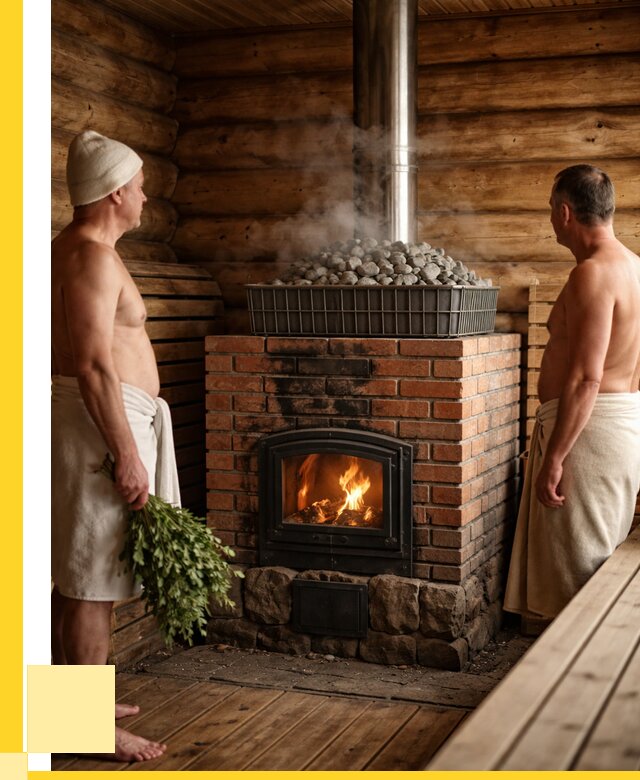 Печи для парной в Гукове под ключ от 66729 р. - ЭриданГкв