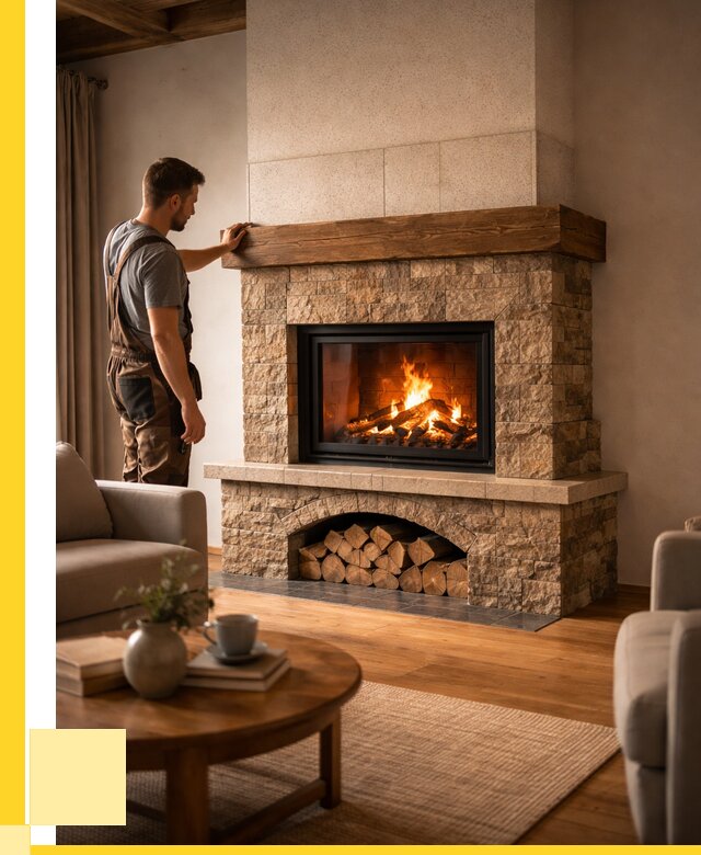 Печи камины для дома под ключ в Гукове от 56463 р. | ЭриданГкв