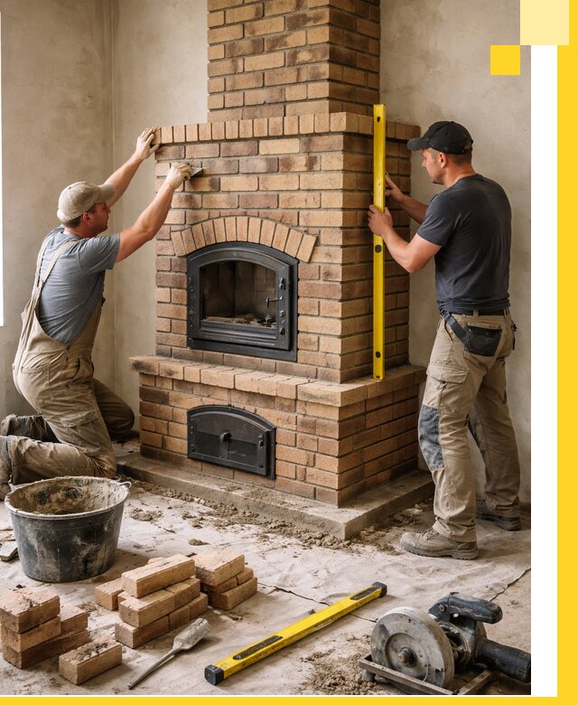 Продажа и установка печей и каминов для дома под ключ в Гукове