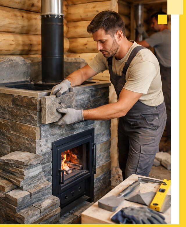 Печи для бани под ключ в Гукове: изготовление и монтаж