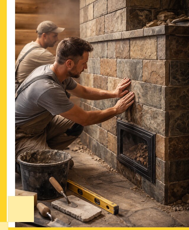 Облицовка банных печей в Гукове под ключ от 12319 р. | ЭриданГкв