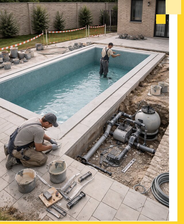 Строительство бассейнов под ключ в Гукове: проекты и монтаж