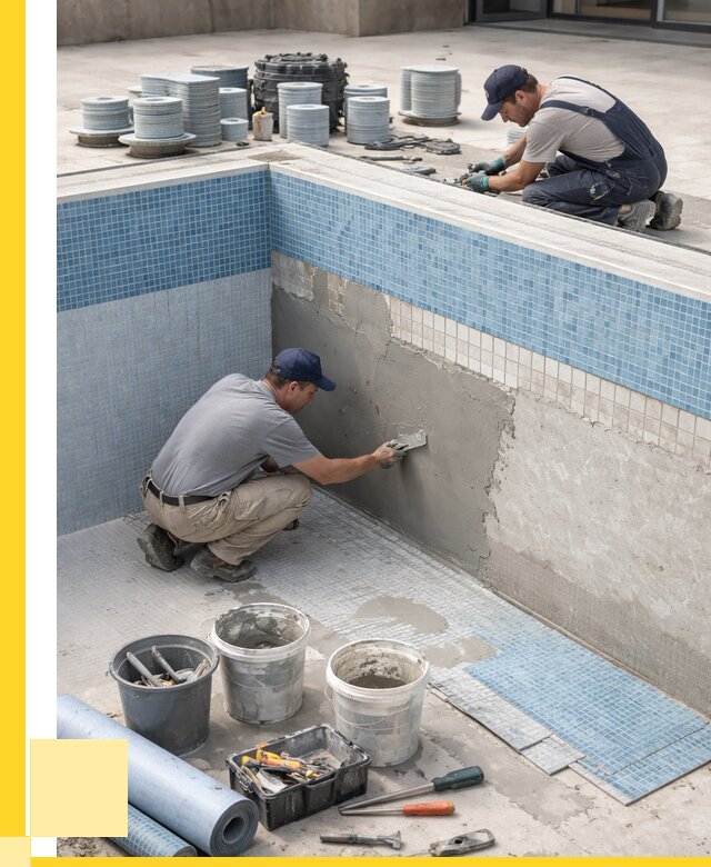 Ремонт и обслуживание бассейнов в Гукове от 25665 р. | ЭриданГкв