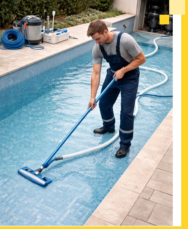 Профессиональная чистка бассейнов и фильтров в Гукове под ключ