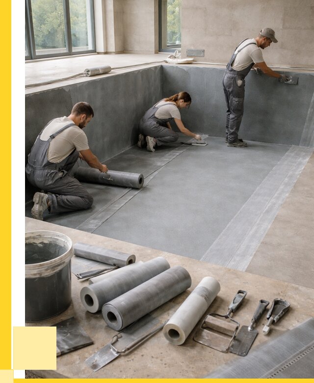 Гидроизоляция бассейнов в Гукове от 2053 р., ЭриданГкв