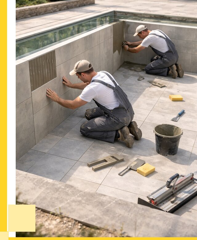 Облицовка бассейнов в Гукове от 4620 р. под ключ | ЭриданГкв