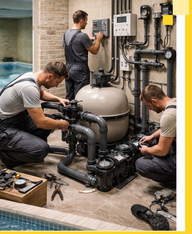 Комплексное оборудование для бассейнов под ключ в Гукове