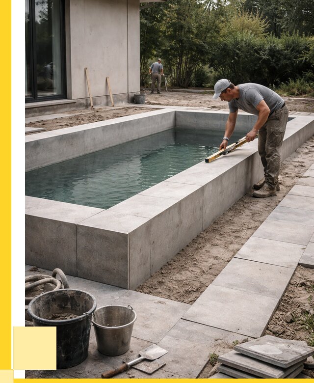 Строительство бетонного бассейна в Гукове от 1231920 р. | ЭриданГкв