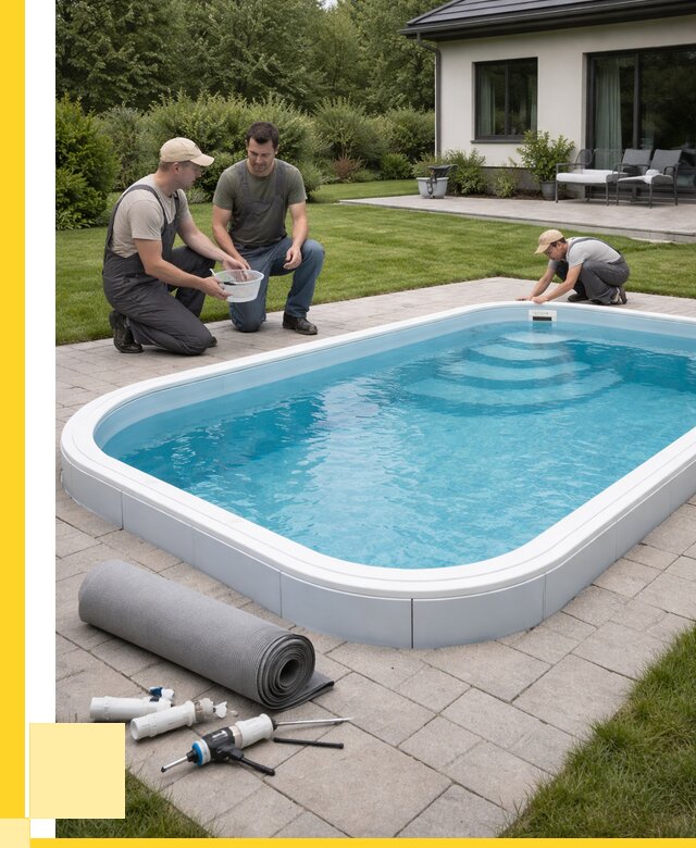 Пластиковый бассейн купить в Гукове от 256650 р., ЭриданГкв