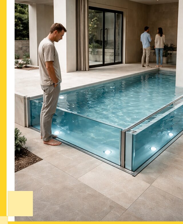 Стеклянные бассейны в Гукове от 1231920 р. | ЭриданГкв — мозаика