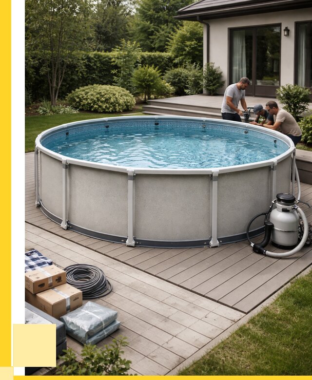 Купить каркасные бассейны в Гукове от 46197 р. | ЭриданГкв