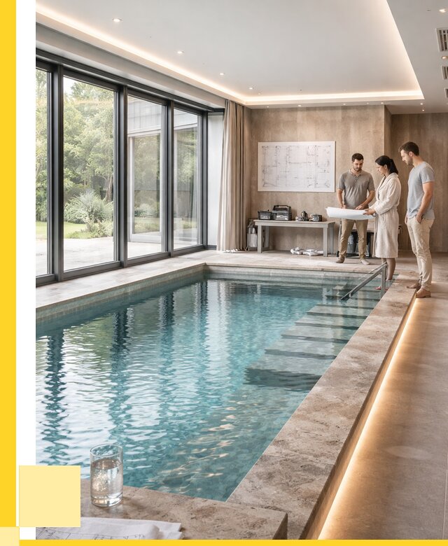 Закрытые бассейны под ключ в Гукове от 2566500 р. | ЭриданГкв