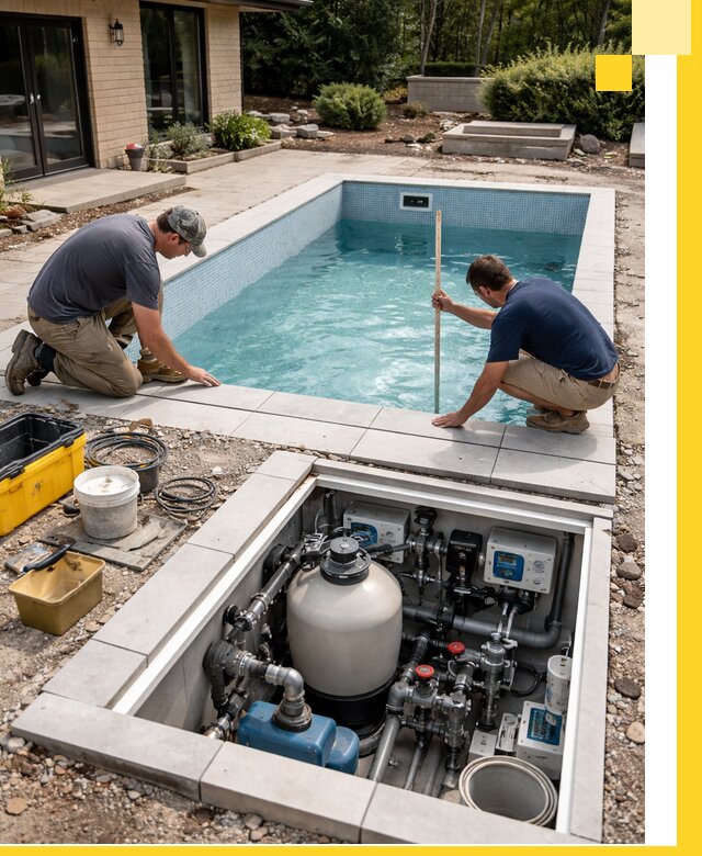 Строительство качественных домашних бассейнов под ключ в Гукове