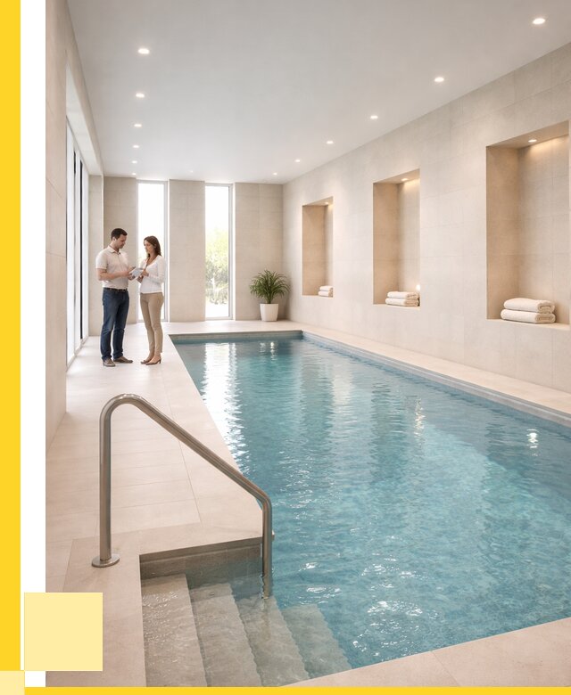 Бассейны в помещении под ключ в Гукове от 1539900 р. | ЭриданГкв