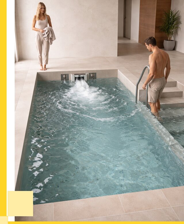 Бассейн с противотоком в Гукове от 256650 р. | ЭриданГкв