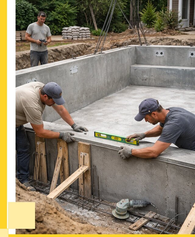 Монтаж чаши бассейна в Гукове под ключ от 256650 р., ЭриданГкв