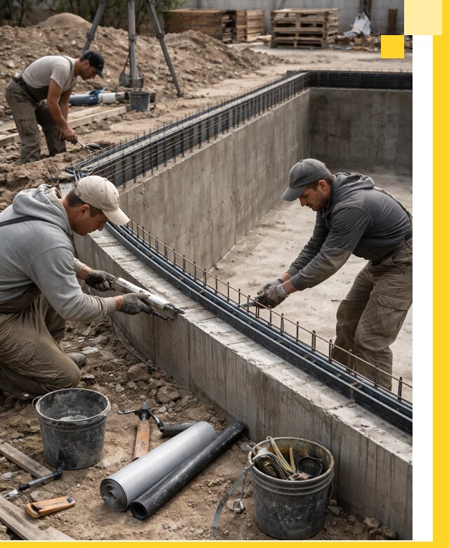 Качественный монтаж чаши бассейна в Гукове под ключ с гарантией