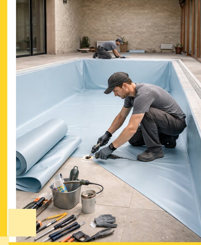 Пленка ПВХ для бассейнов в Гукове от 2567 р. | ЭриданГкв