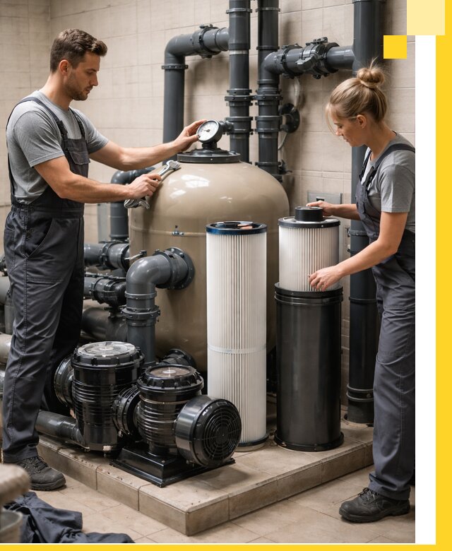 Фильтры и системы фильтрации для бассейнов в Гукове