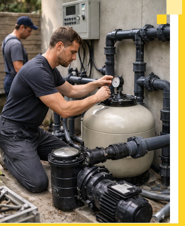 Поставка и монтаж фильтровального оборудования для бассейнов в Гукове