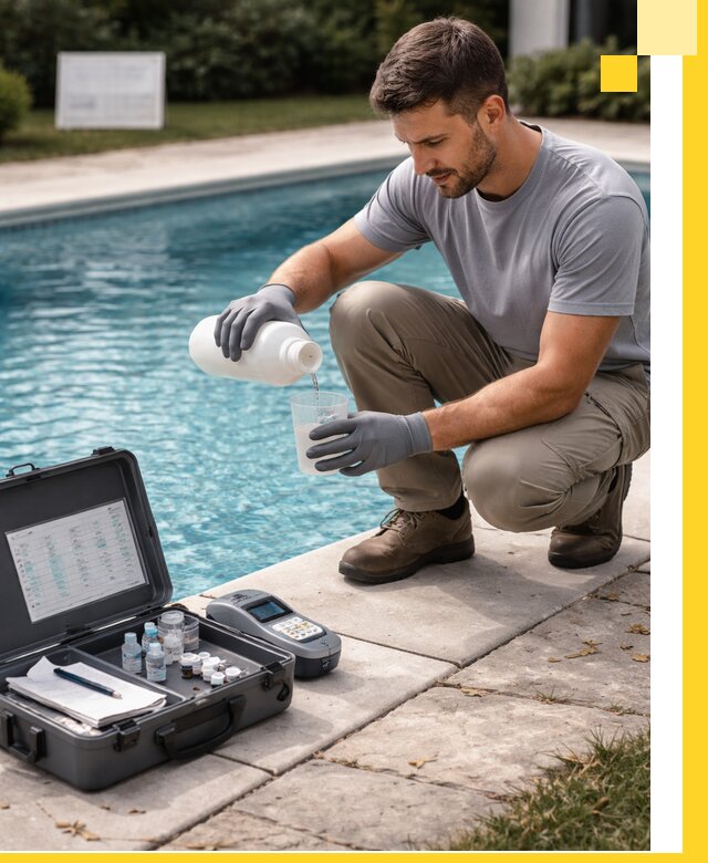 Профессиональная дезинфекция воды в бассейне в Гукове