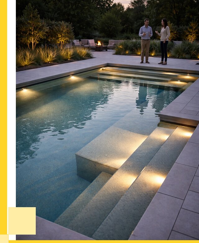 Освещение бассейнов в Гукове под ключ от 25665 р. | ЭриданГкв