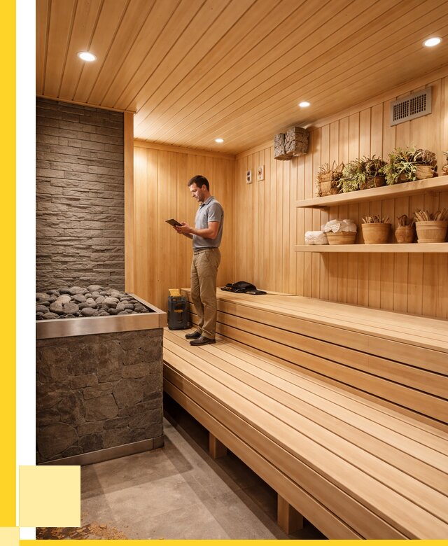 Сауна под ключ в Гукове: от 461970 р. | Строительство — ЭриданГкв