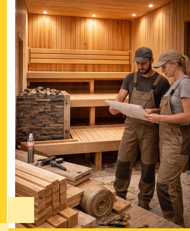 Строительство саун в Гукове под ключ от 256650 р., ЭриданГкв