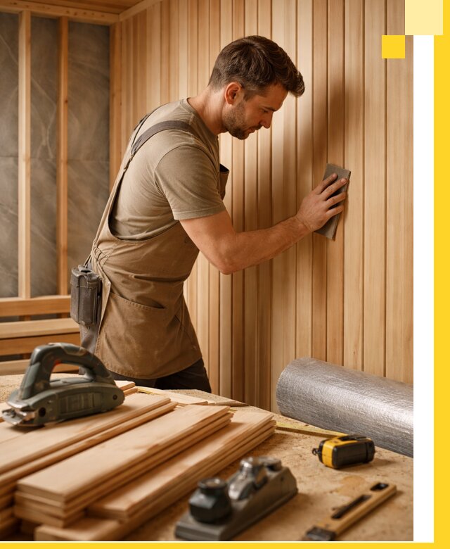 Профессиональная отделка саун и парных под ключ в Гукове