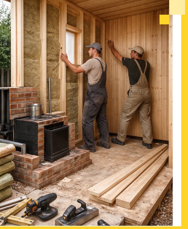 Строительство и установка дачных саун под ключ в Гукове