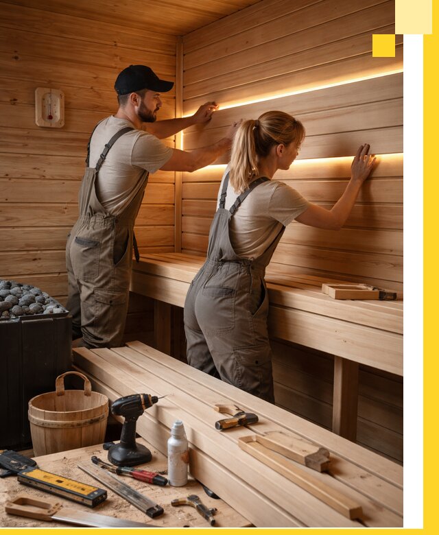 Дизайн саун и бань под ключ с индивидуальным проектом в Гукове