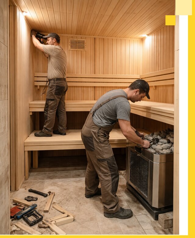 Купить сауну под ключ в Гукове с монтажом и гарантией