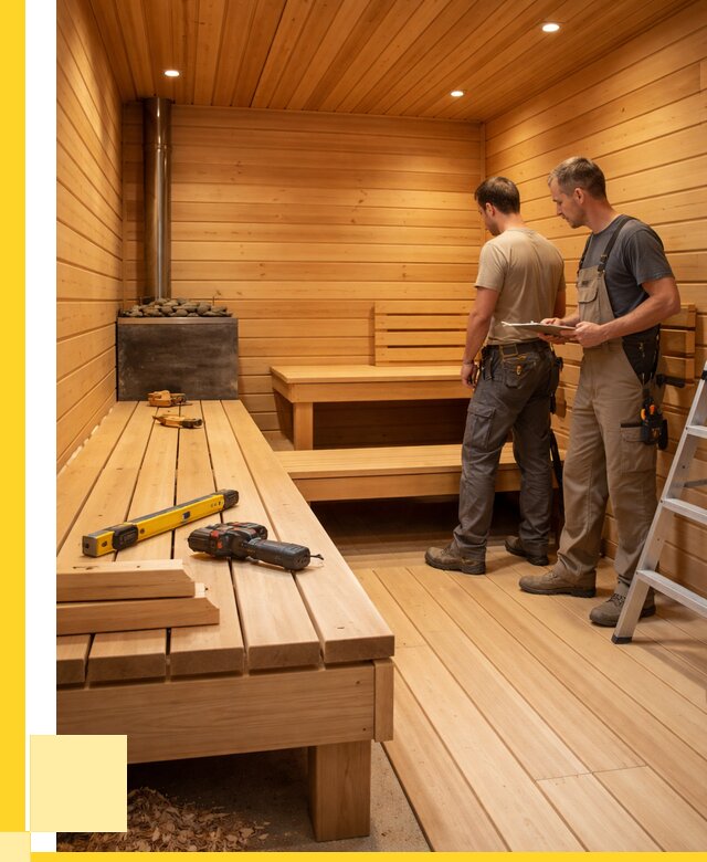 Отделка бань и саун в Гукове по цене от 4620 р. | ЭриданГкв