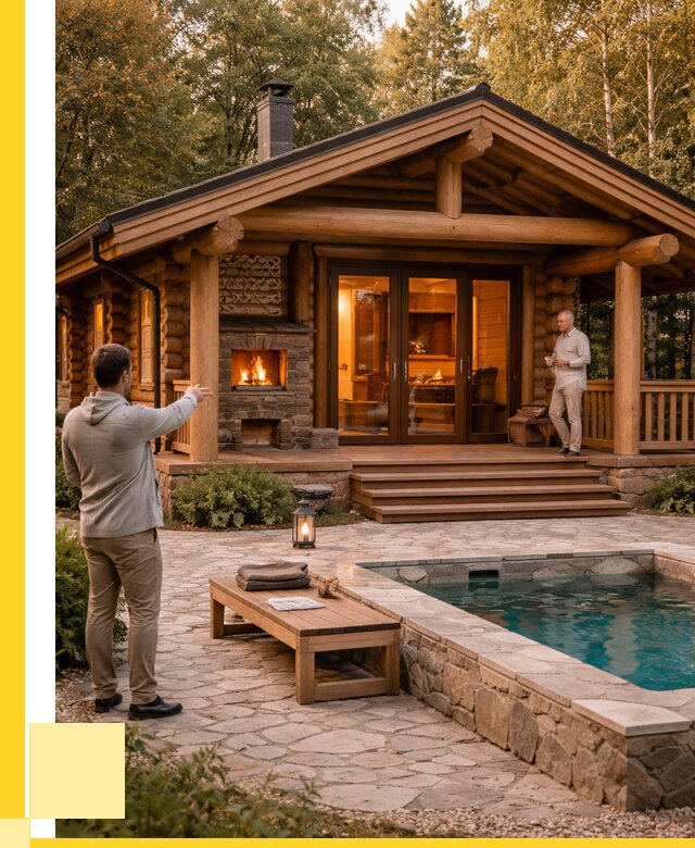 Проекты бань и хамам в Гукове от 25665 р. | ЭриданГкв