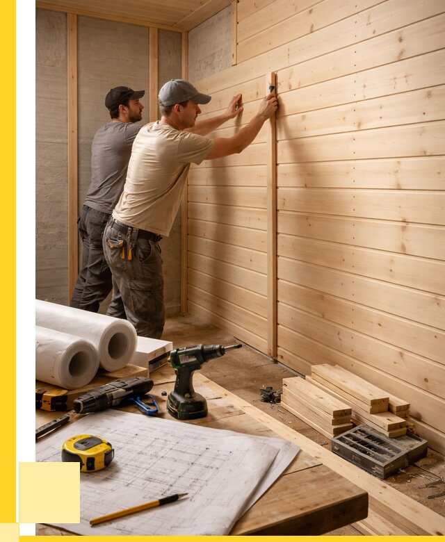 Обшивка бани вагонкой в Гукове от 1232 р., ЭриданГкв