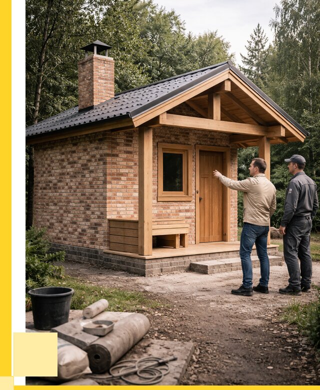 Кирпичные бани и печи в Гукове от 359310 р. | ЭриданГкв