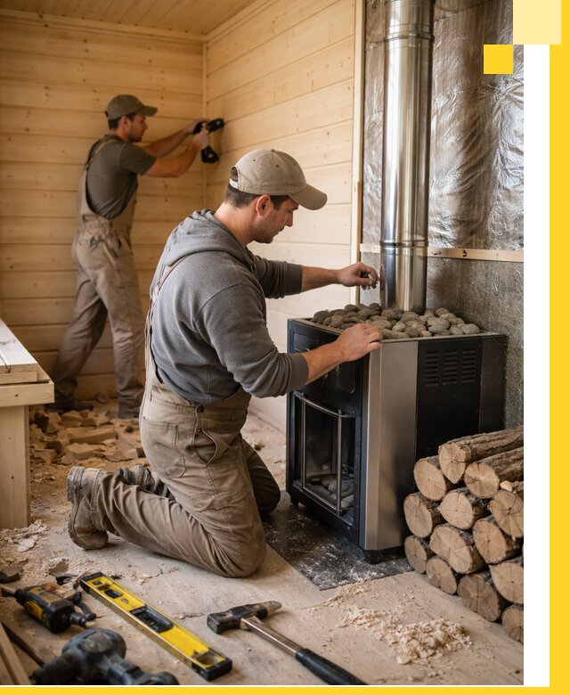 Строительство деревянных бань под ключ в Гукове проекты и монтаж